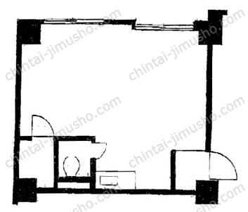 第1SSビル4Fの間取図