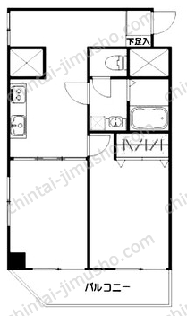 アルテール池袋5Fの間取図