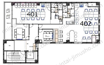 SOLIX SHIBUYA4Fの間取図