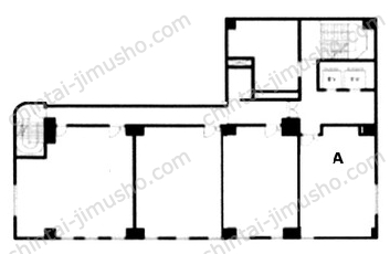 エバーズ第8関内ビル2Fの間取図
