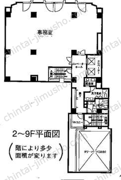 いちご南平台ビル9階の間取図