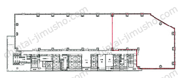 住友不動産新宿セントラルパークタワー29Fの間取図