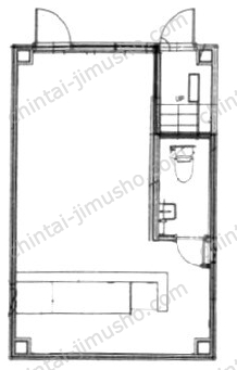 AMAビル1Fの間取図