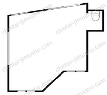 パークフロント小山台1Fの間取図