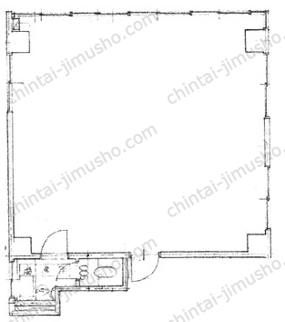 飯島ビル2Fの間取図