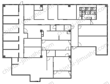 みなとみらい学園ビル2Fの間取図