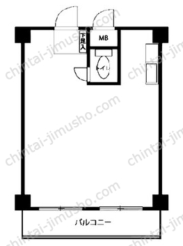 コスモ桜木町グランポール1Fの間取図