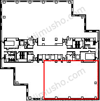 芝浦スクエアビル13Fの間取図