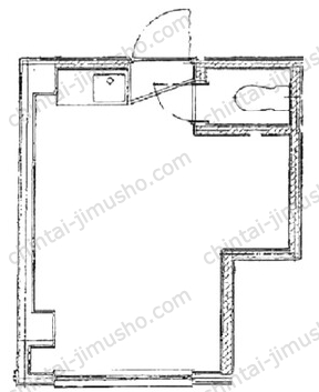 HOSONO BLDG/細野ビル2Fの間取図