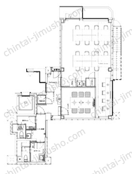 グランファースト恵比寿1Fの間取図