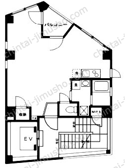 ロイヤルハイツ大森7Fの間取図