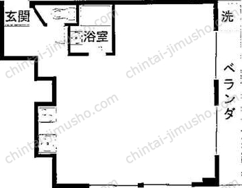 第17宮庭マンション3階の間取図