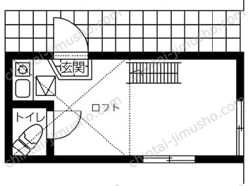 ユナイト根岸ジェファーソンの杜2Fの間取図