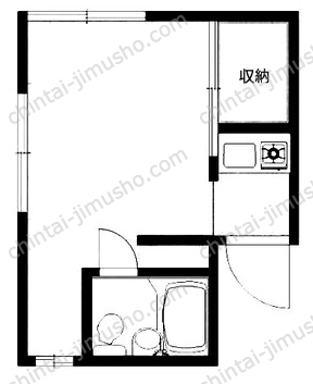 ドウェルさかえ2Fの間取図