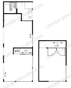 吉浜店舗一棟貸の間取図