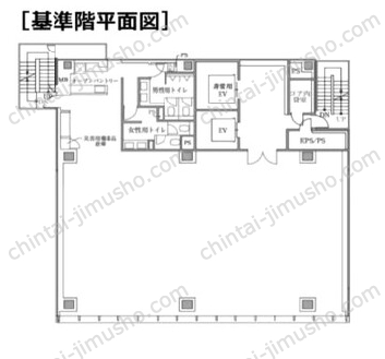 BIZCORE日本橋2Fの間取図