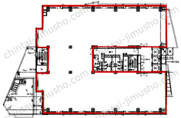 メトロシティ神谷町2Fの間取図