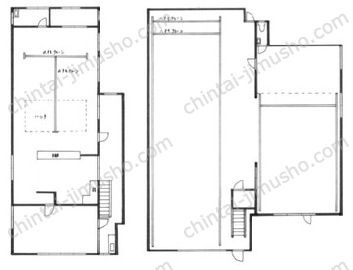 (仮称)東四つ木4丁目貸工場一棟貸の間取図