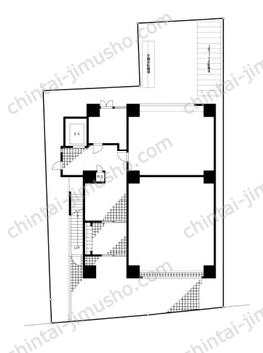レジデンス湘南平塚1階の間取図