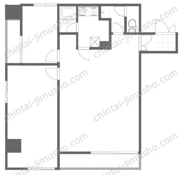 三田ステーションビルアミタ7Fの間取図