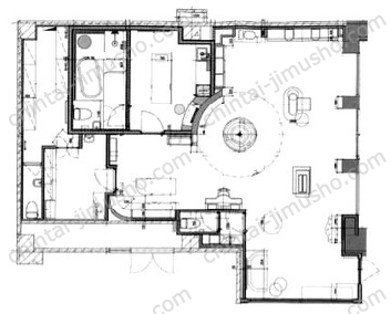 相原ビル1Fの間取図