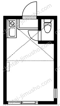 ユナイト子安台ミルフィーユの杜1階の間取図