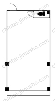 右原ビル1Fの間取図