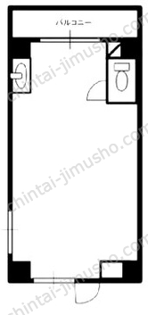 ハイツ斉藤2Fの間取図