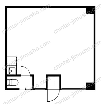 森山ビル3Fの間取図