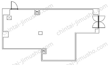 ベルフォート西荻1階の間取図