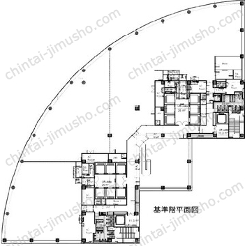 幕張ベイタワー9Fの間取図