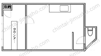 麻布台ナショナルコート1Fの間取図