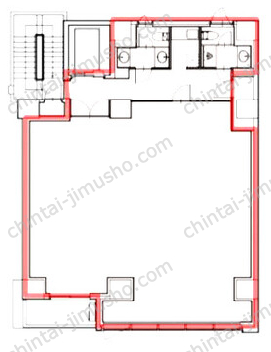 アツミビル3Fの間取図