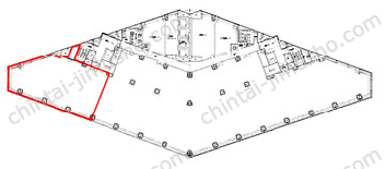 西新宿プライムスクエア／西新宿木村屋ビルディング15Fの間取図