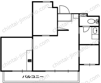 南青山55102Fの間取図