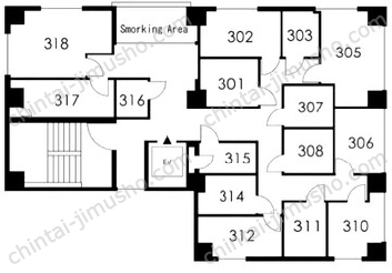 ALビル／ハローオフィス錦糸町3Fの間取図