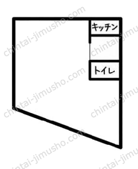 高橋ビル1Fの間取図