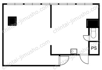 城辺橋ビル別館3Fの間取図
