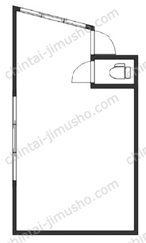 DC柏町ビル3Fの間取図