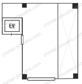 朝陽ビル1Fの間取図