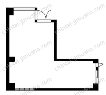 第1アーバン東横1階の間取図
