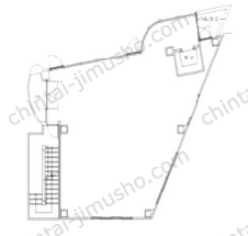 共和ハーモテックビル2階の間取図