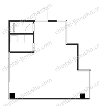 バロンビル4階の間取図