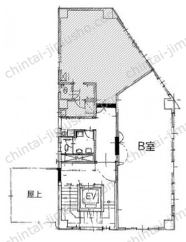鈴野ビルの間取図