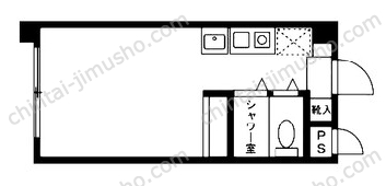 エスペーロ初台の間取図