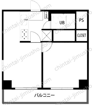 サンパレス新宿の間取図