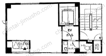 310表参道ビルの間取図