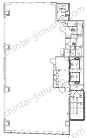 （仮称）新宿区四谷一丁目計画の間取図