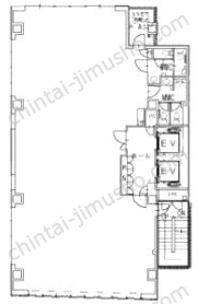（仮称）新宿区四谷一丁目計画の間取図