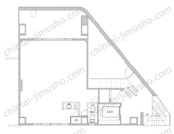 渋谷MJビルの間取図